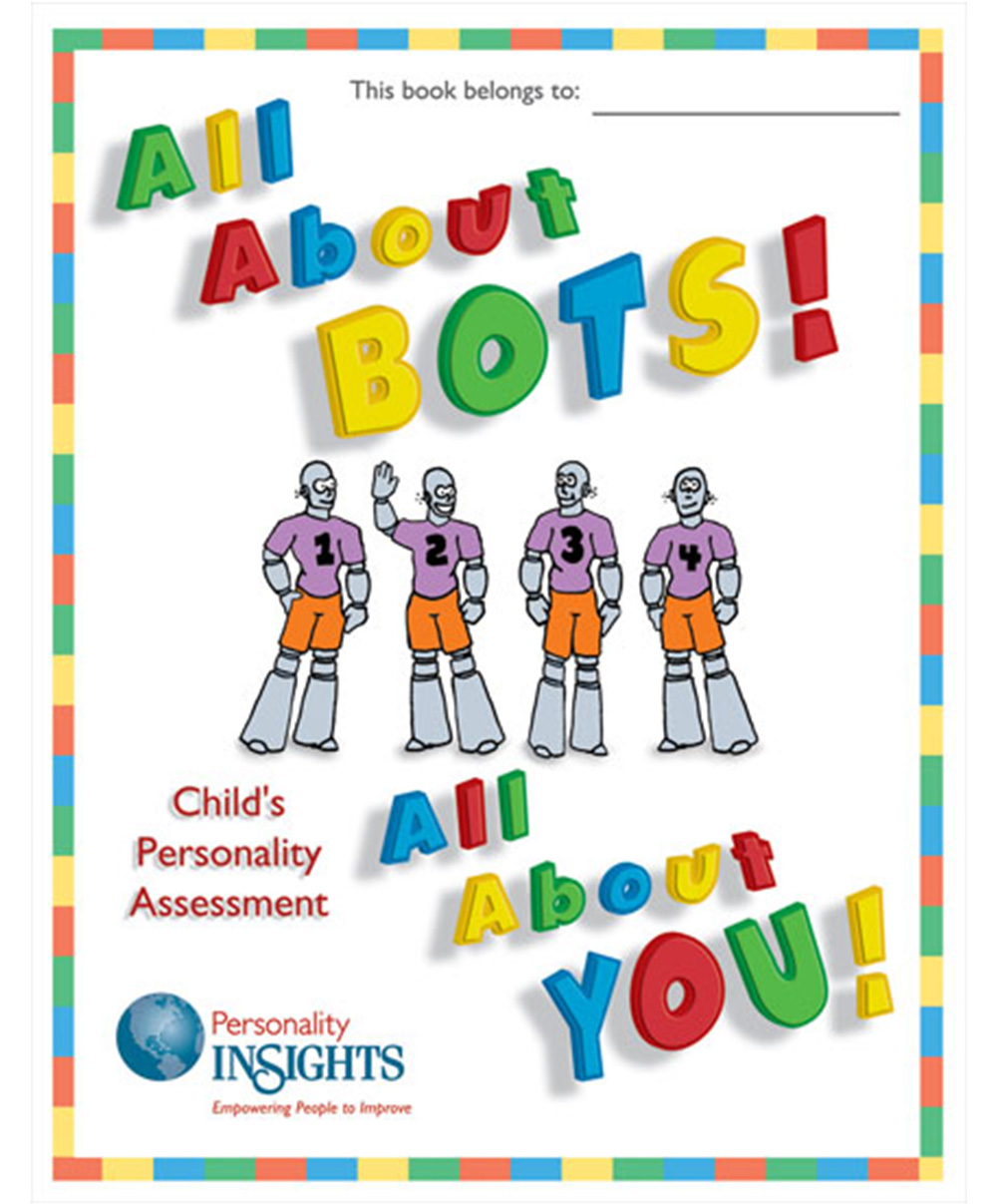all about bots DISC personality book for kids