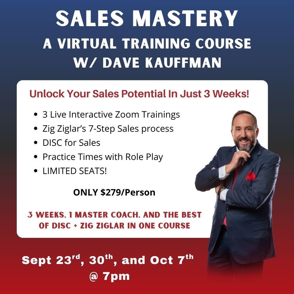 Sales Mastery Course (Fall 2025)